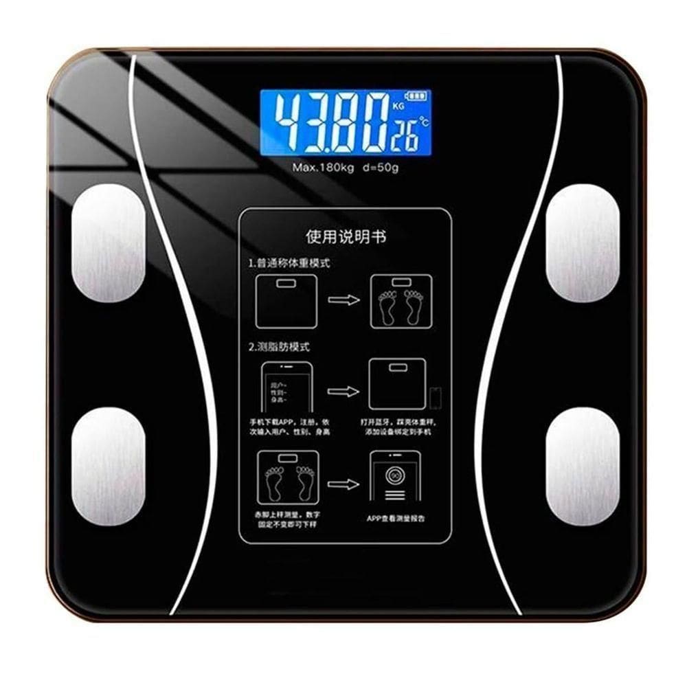Balança Digital Bioimpedância Inteligente Bluetooth