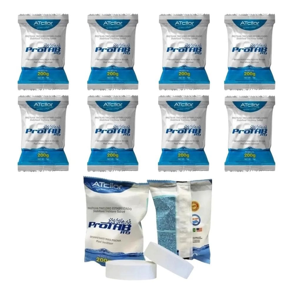 Kit 10 Pastilhas Protab At3 200G Atcllor