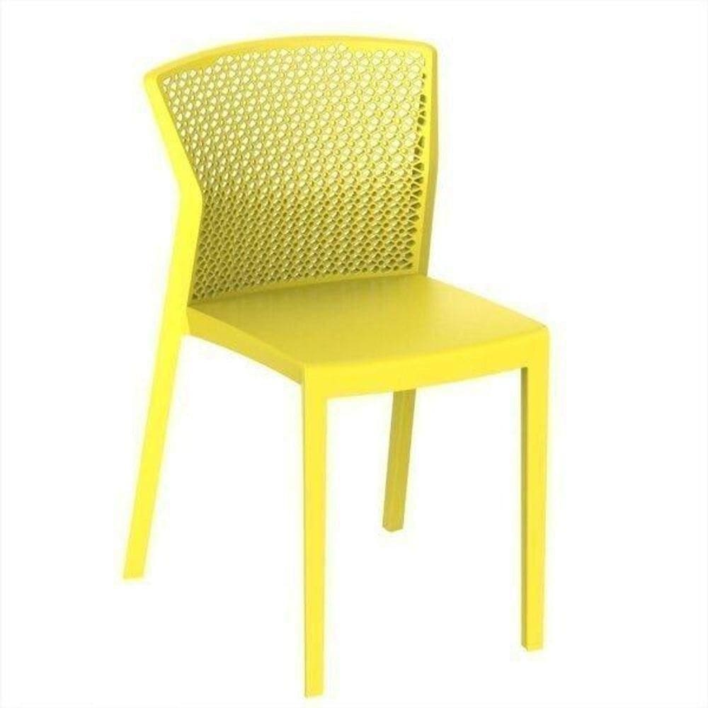 Cadeira Peti Im In área Externa E Interna (pp) Amarelo