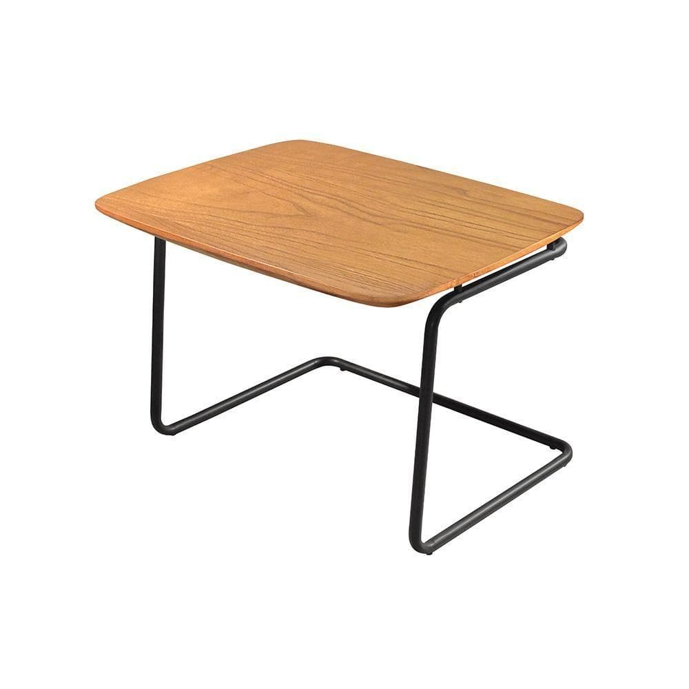 Mesa De Centro Kairos 54x43cm Larflex Cor:castanho