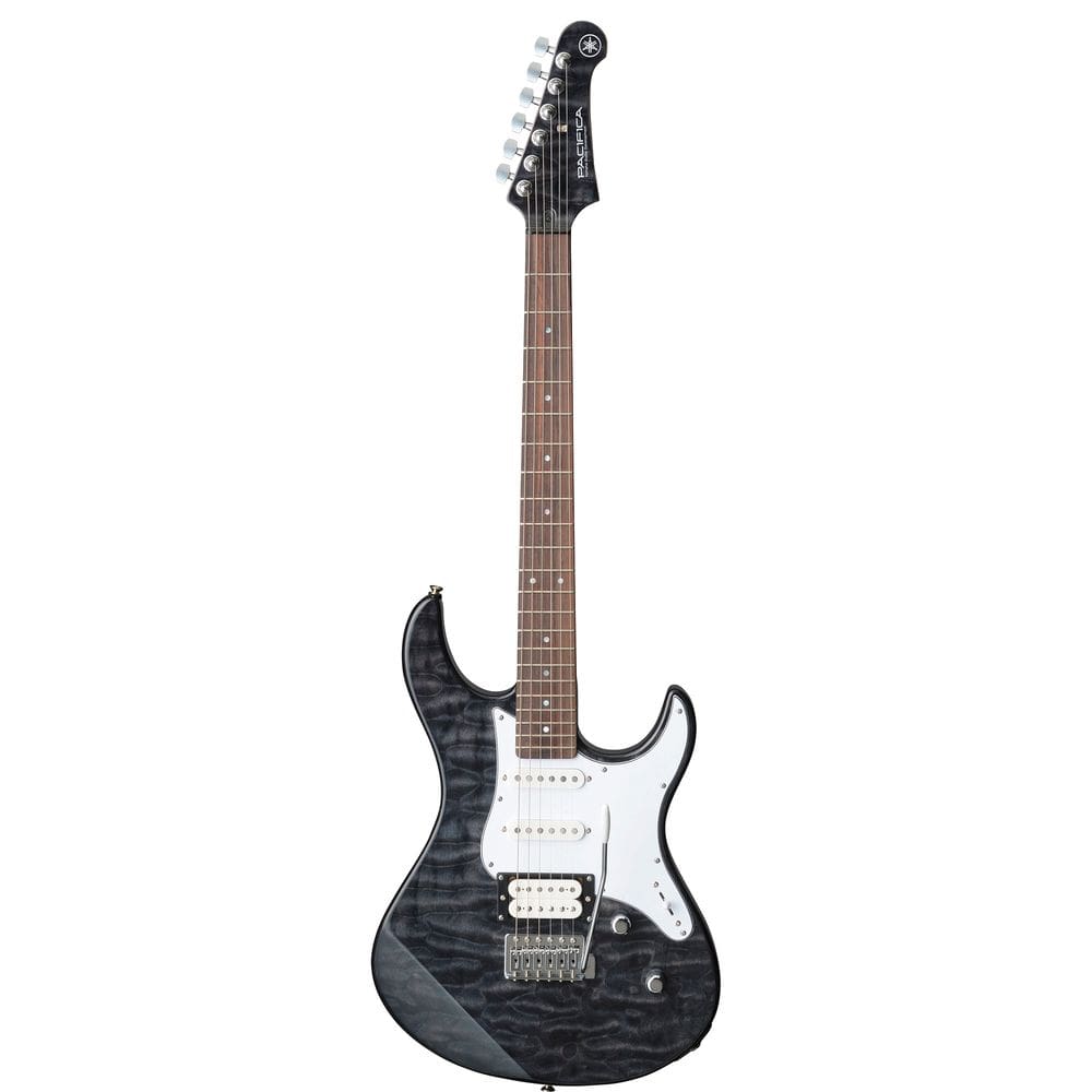 Guitarra Pacifica 2 1 2 VQM TBL Translucent Black Yamaha
