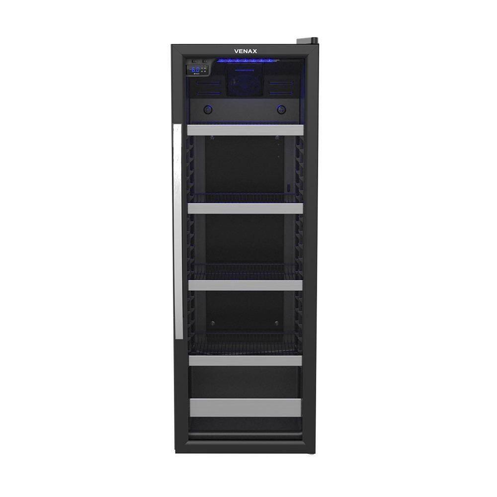 Geladeira/refrigerador 209 Litros 1 Porta Cinza Blue Light - Venax - 220v - Expvq200