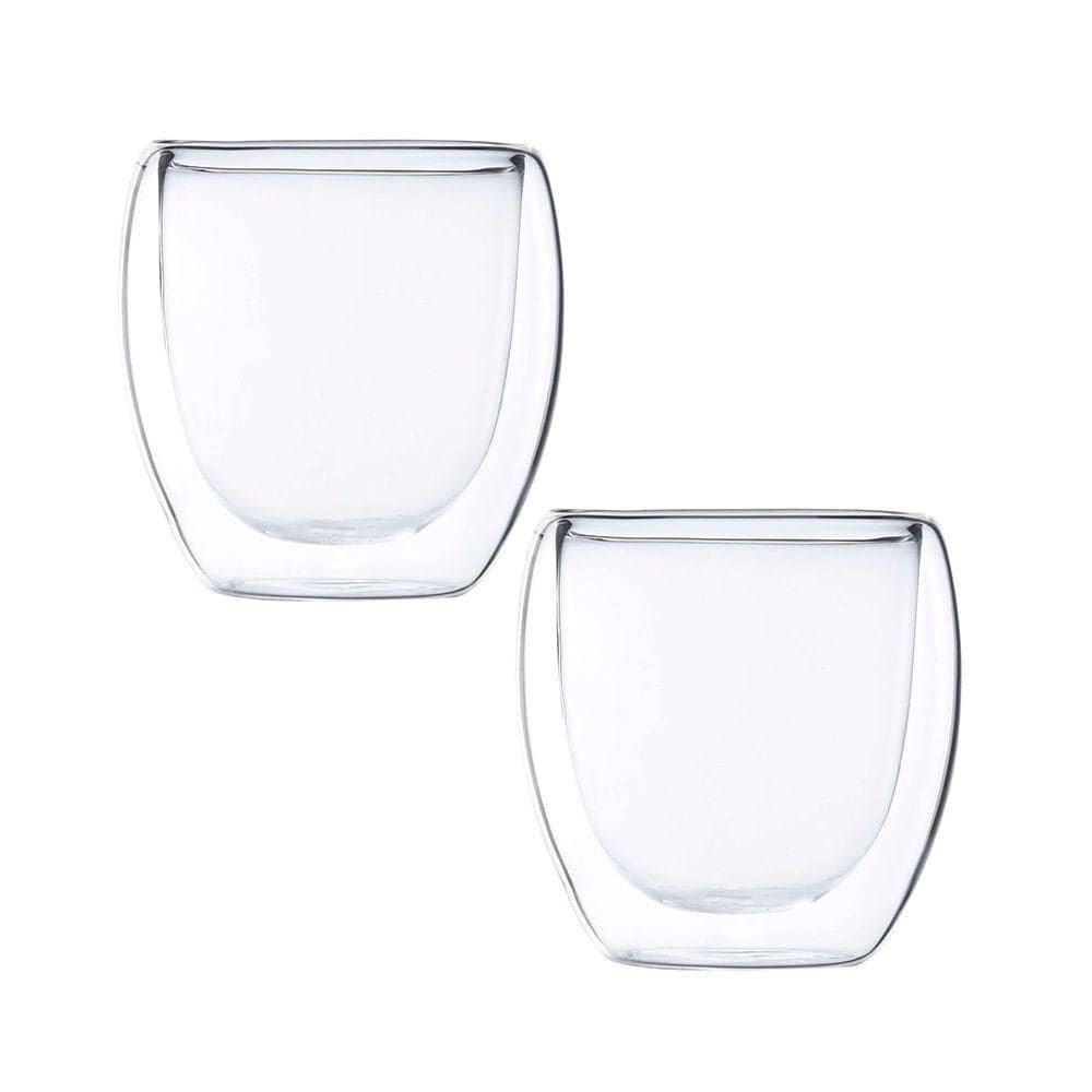 Copos Parede Dupla Blend Vidro 250ml Maxwell