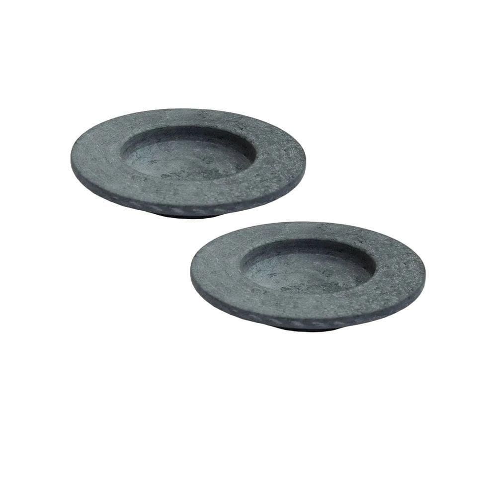 Kit 2 Pratos Risoto Massa Chapéu Invertido Pedra Sabão 26Cm. - Queridinho do Público