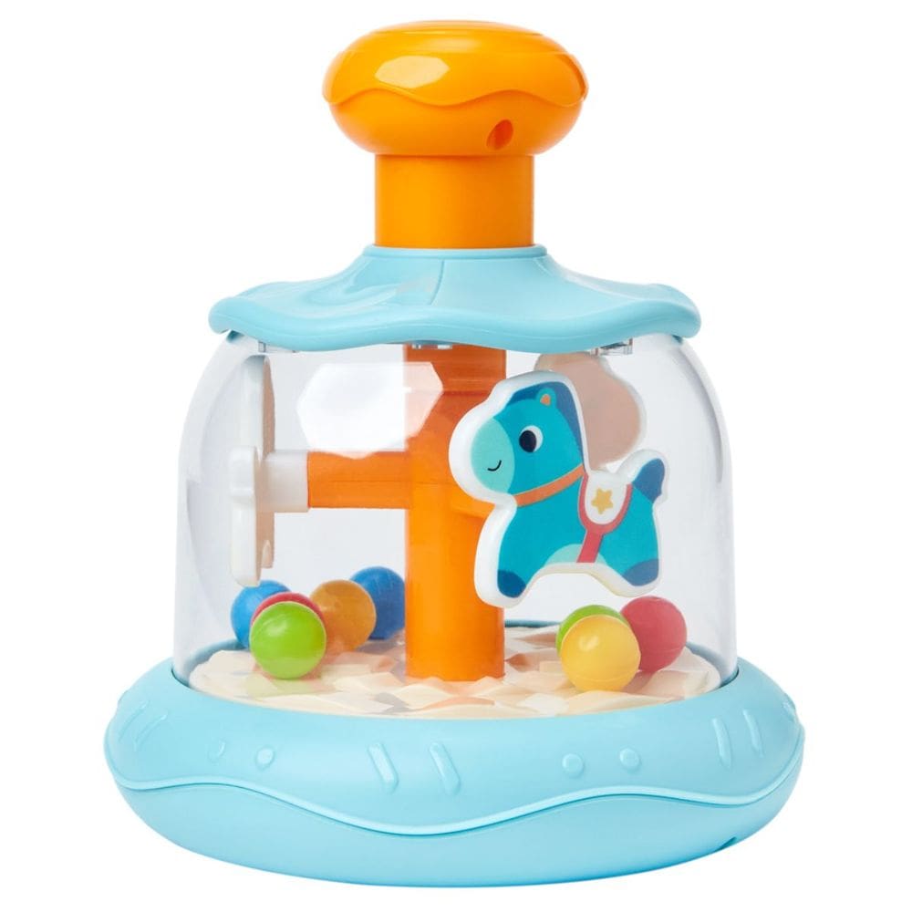Brinquedo Carrossel Interativo +6 Meses com Movimento e Estímulo Sensorial Buba