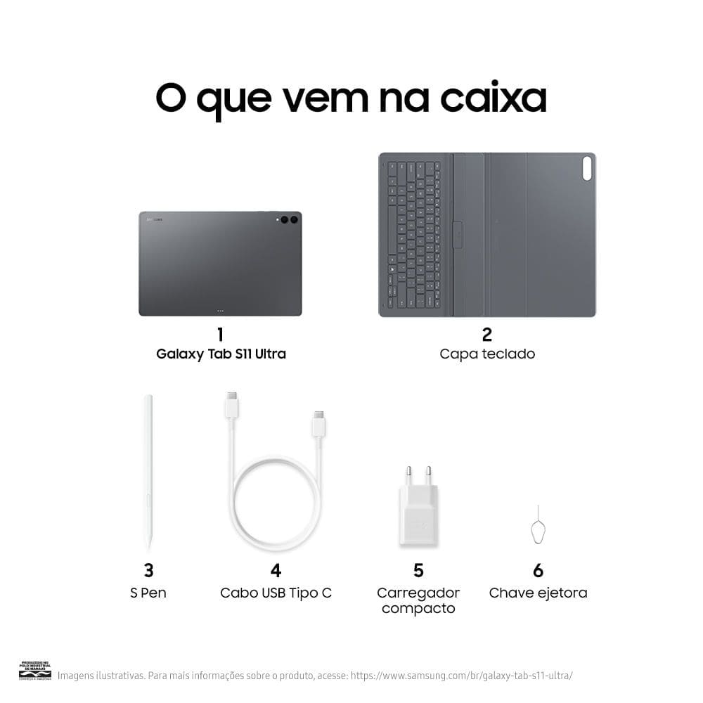 Tablet Samsung Galaxy Tab S11 Ultra, | Casas Bahia