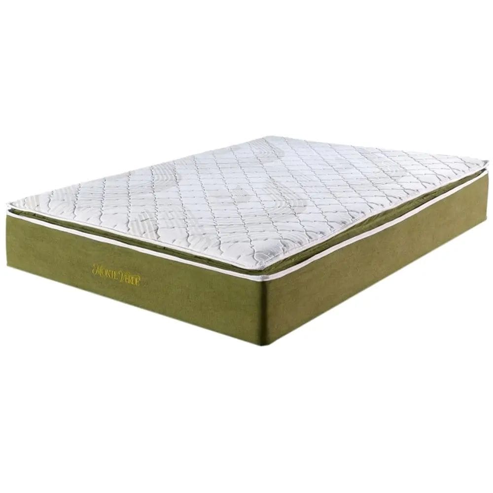 Colchão Monte Verde Queen com Molas Ensacadas 30x198x158 Colchominas Cor Verde