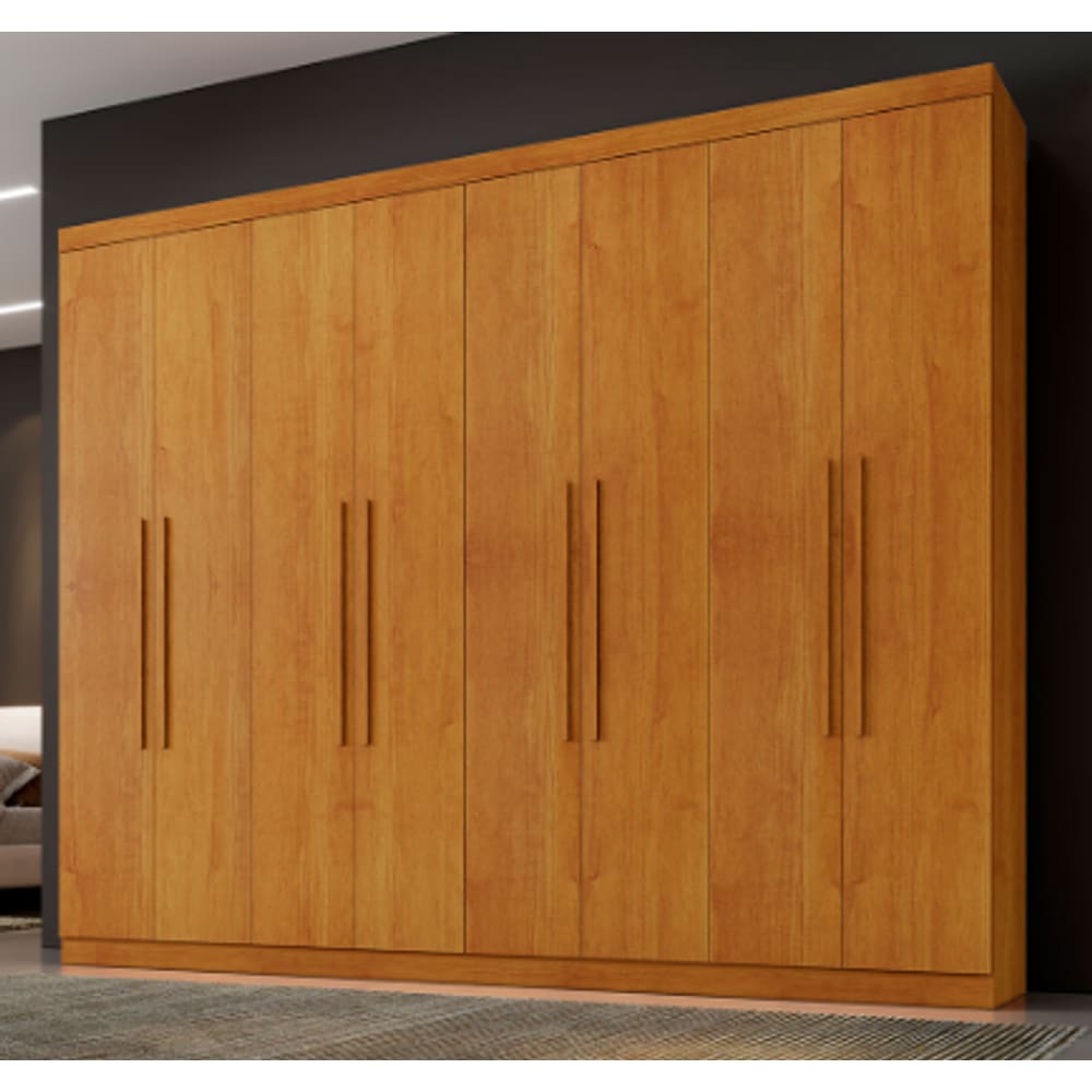 Guarda Roupa New Premium 8 Portas Benetil Móveis - Cinamomo
