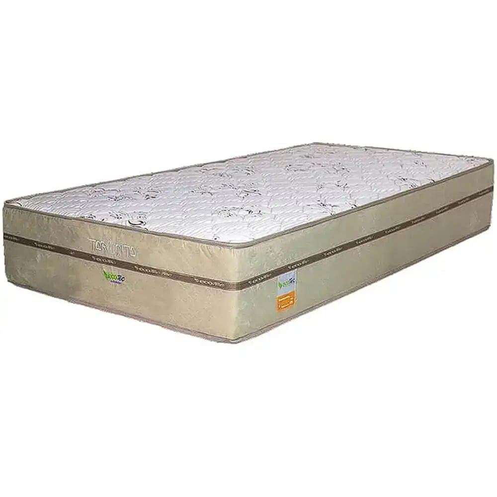 Colchão Toronto Ecotec Solteiro 88cm Molas Ensacadas Cor Bege