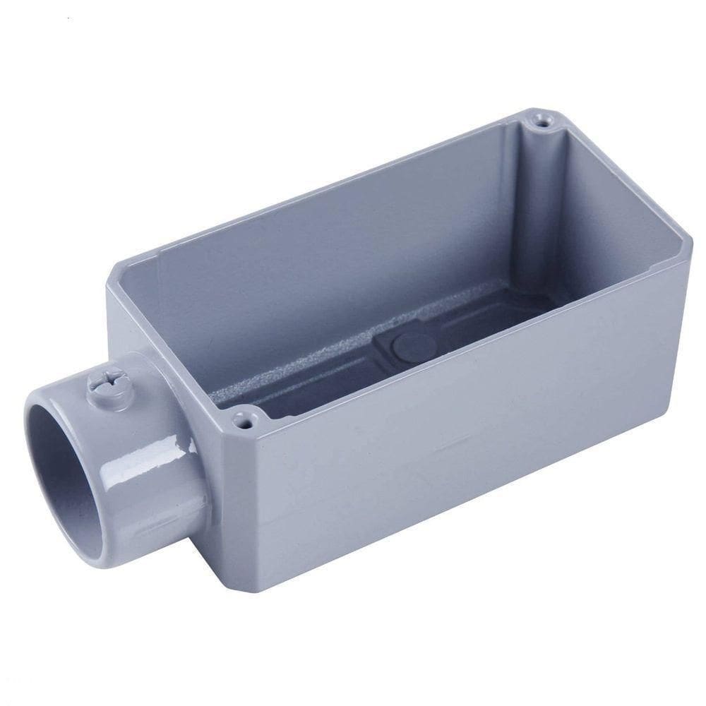 Condulete Fixo 2” Tipo ”e” - Com Tampa / Rosca Bsp / Sem Pintura Tramontina