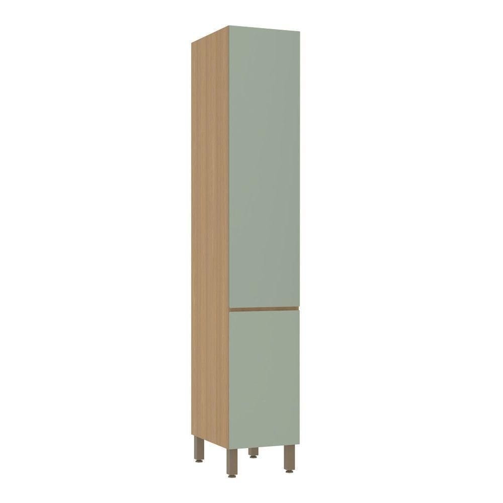 Paneleiro Simples 40cm 2 Portas Slim Luciane Móveis Freijó