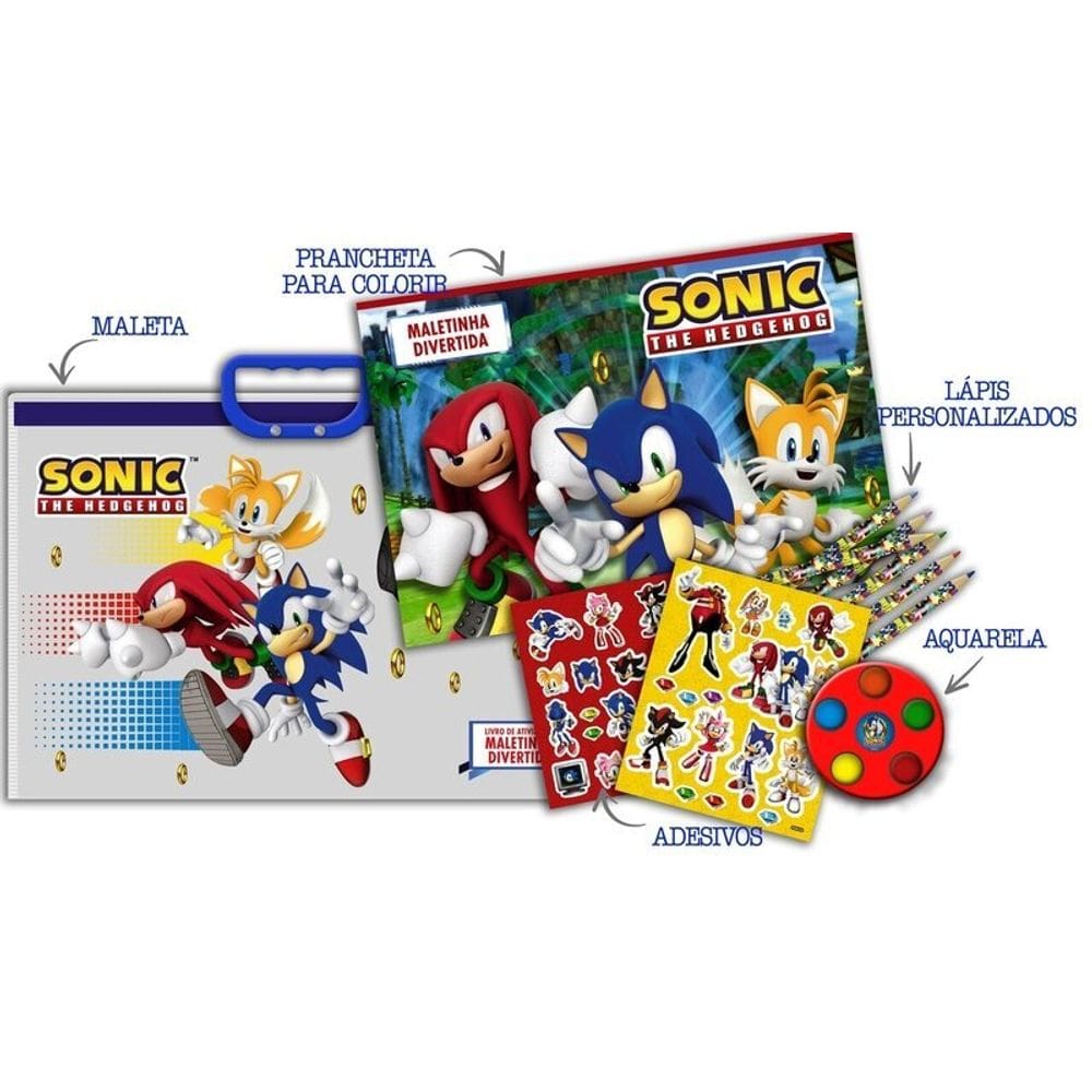 Sonic Maletinha Divertida
