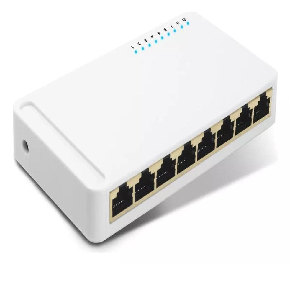 Hub Switch 8 Portas Gigabit 10/100/1000 Mbps SW106