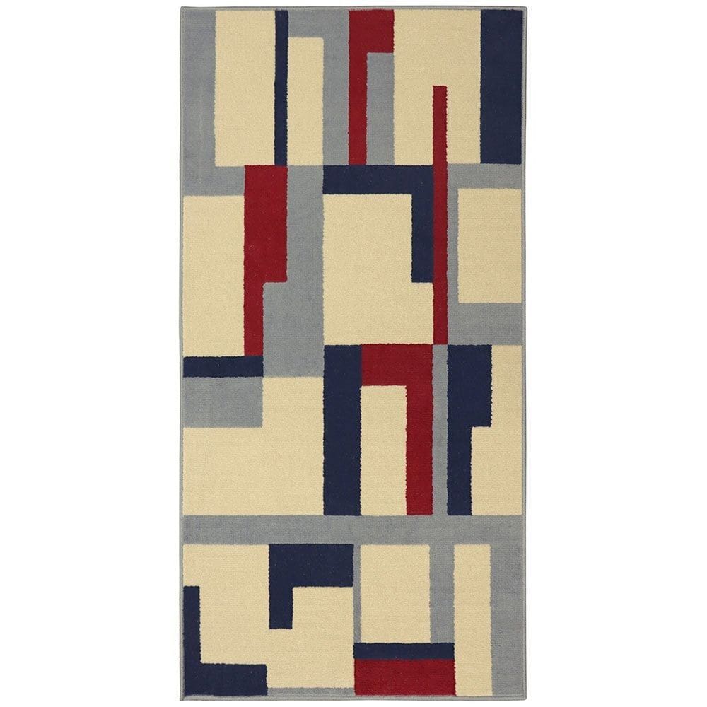 Tapete 50x100cm Adana Tapetes São Carlos Mondrian