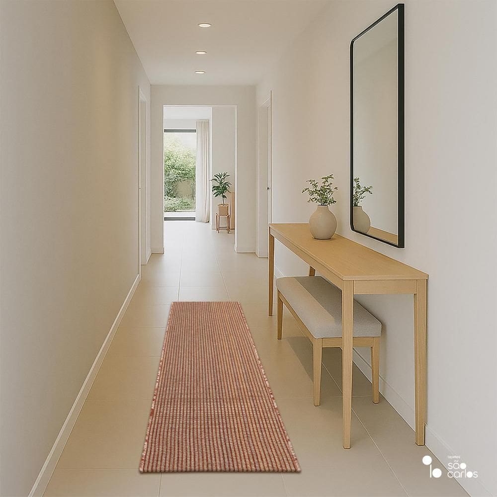 Tapete Elemento Aroeira 66x180cm Tapetes São Carlos