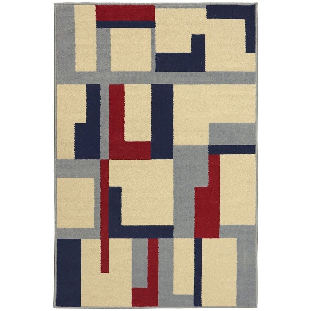 Tapete 200x300cm Adana Tapetes São Carlos Mondrian