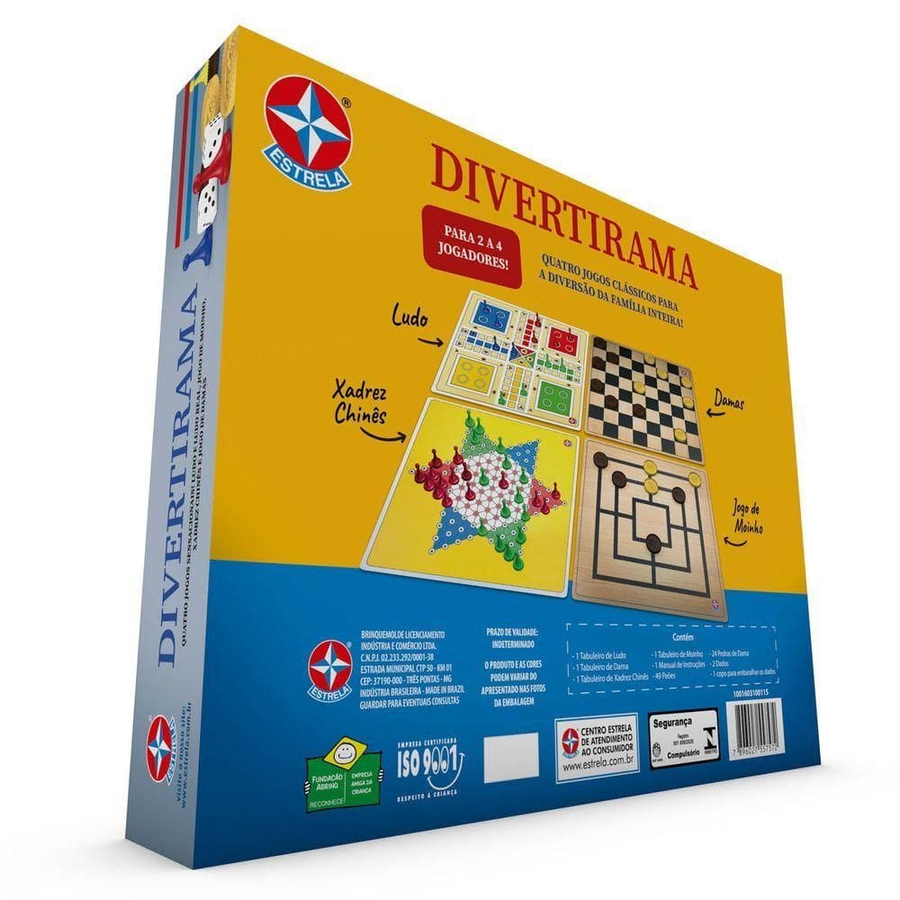Jogo Divertirama - Brinquedos Estrela