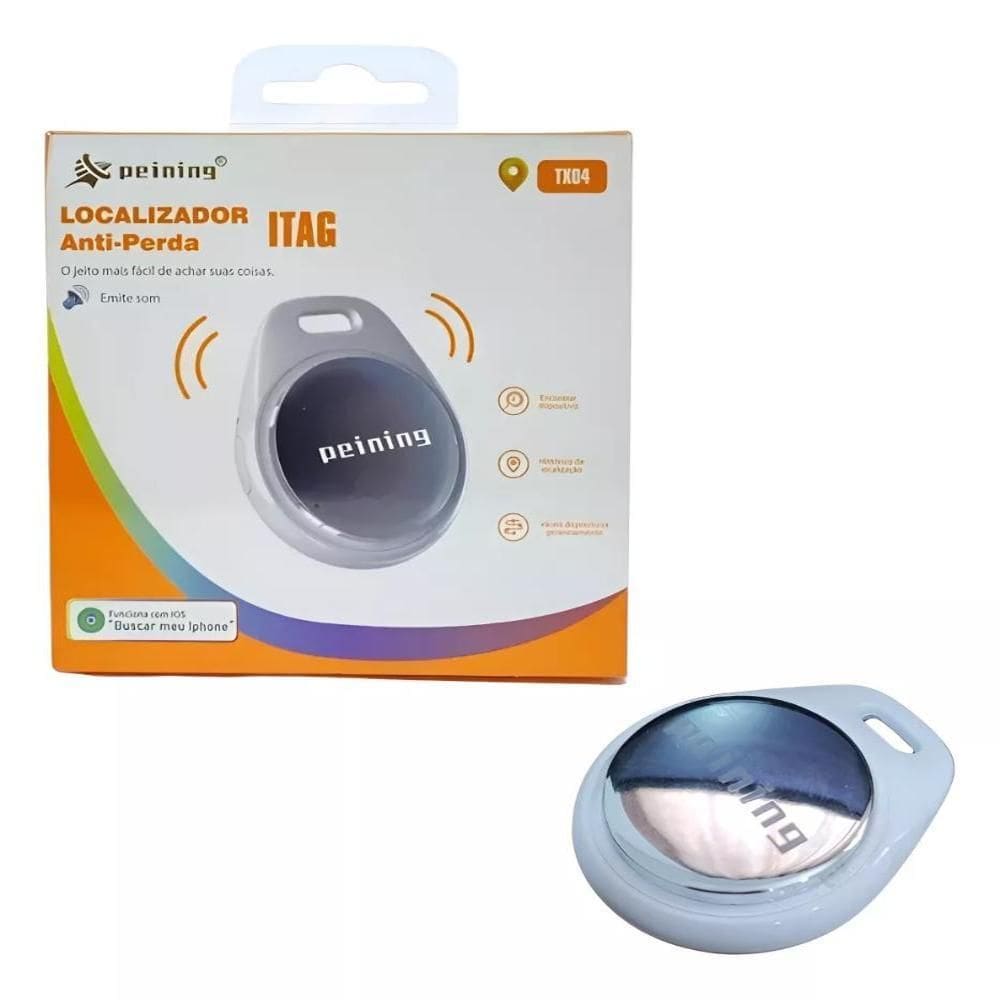 Mini Rastreador de Localização de Objetos, Bagagens e Pets - ITAG Anti-Perda