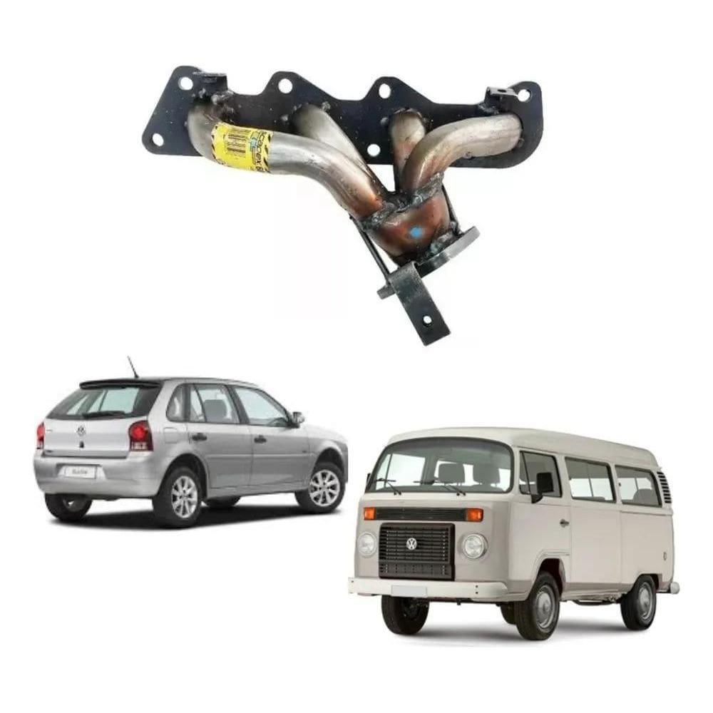 3X Coletor Motor Kombi 1.4 8V Moderna/Gol 1.0 8V G4 2010 A 2