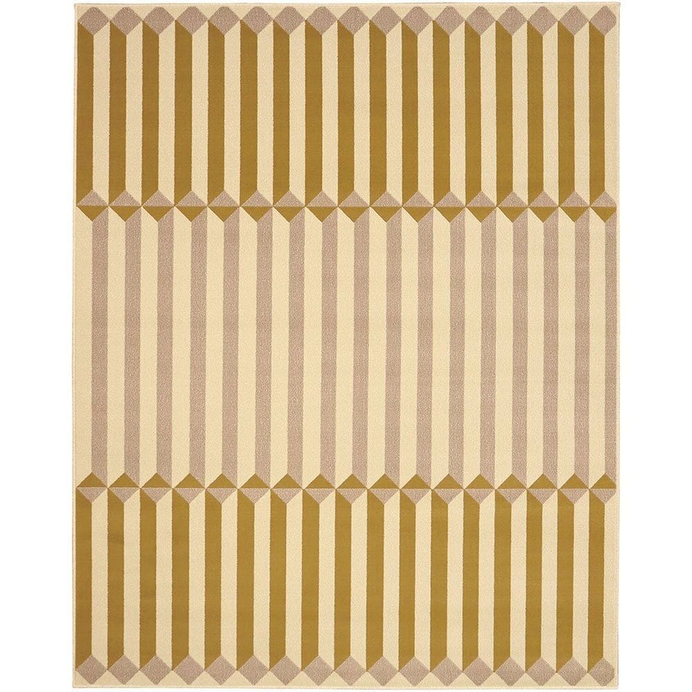 Tapete 200cm X 250cm Lyre Tapetes São Carlos Bege