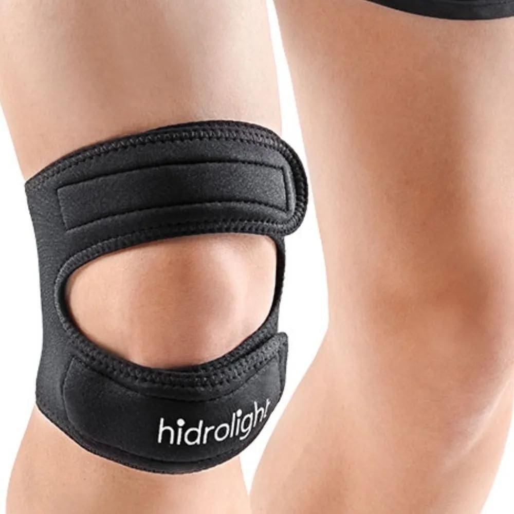 3X Joelheira Neoprene Sub Patelar Ajustável Hidrolight Tam Ú