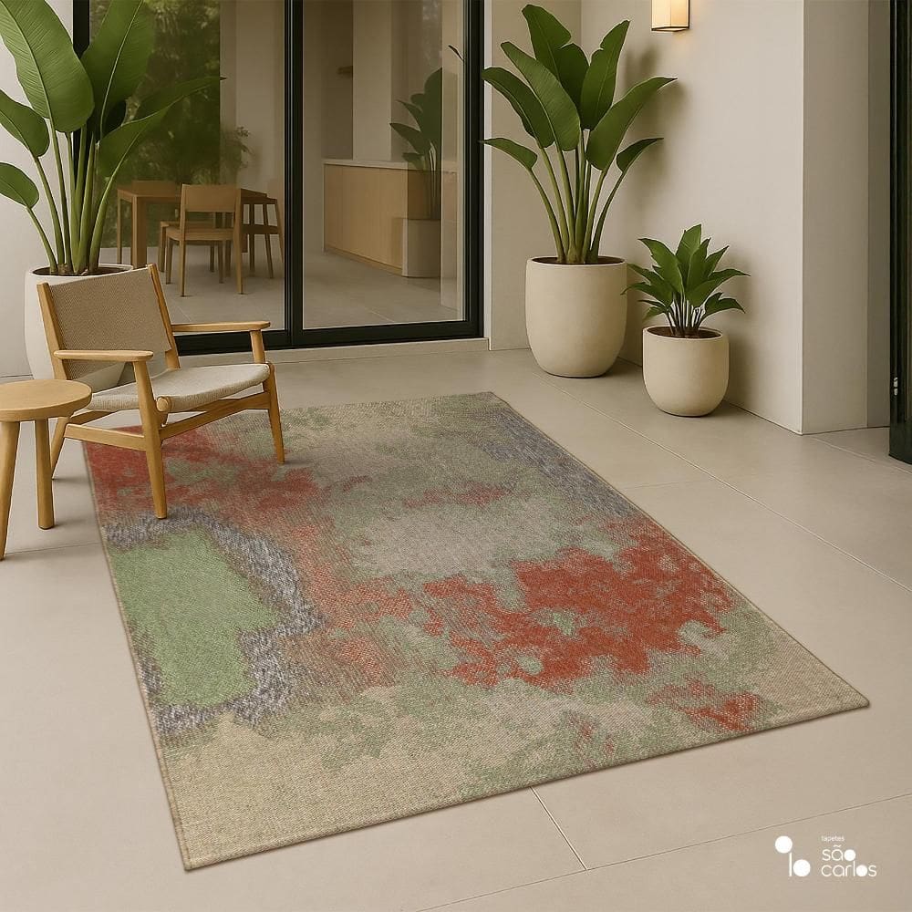 Tapete Elemento Aqua 150x200cm Tapetes São Carlos