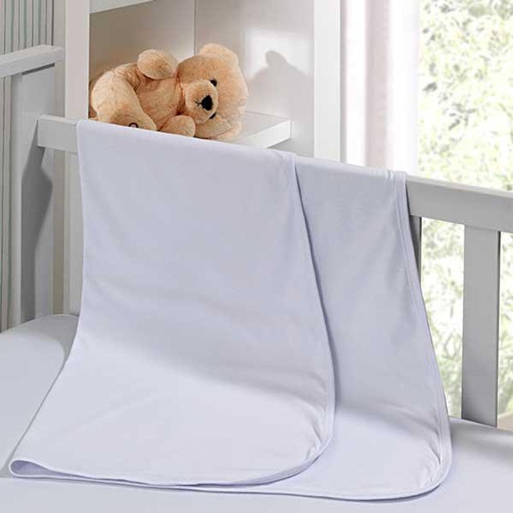 Cueiro Duplo Tecebem Baby Liso Kinder Branco