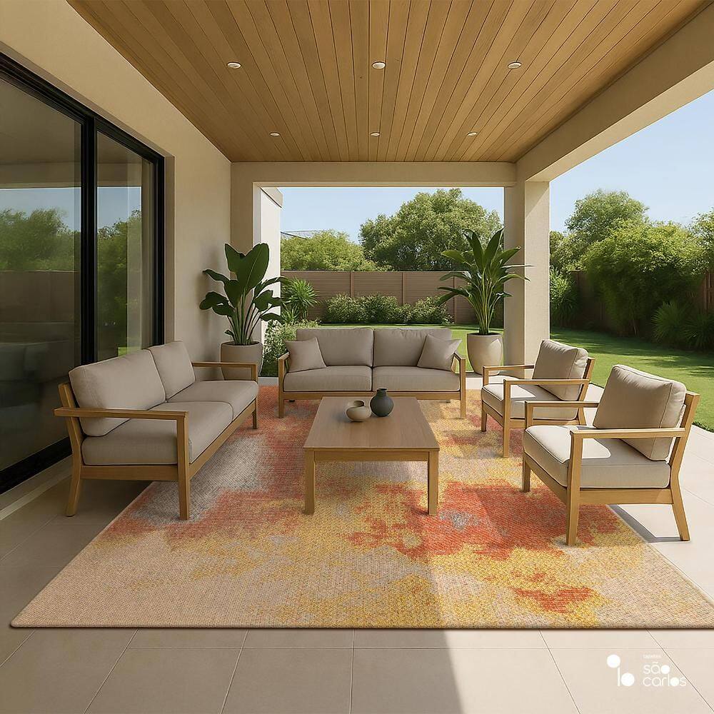 Tapete Elemento Ignis 250x350cm Tapetes São Carlos