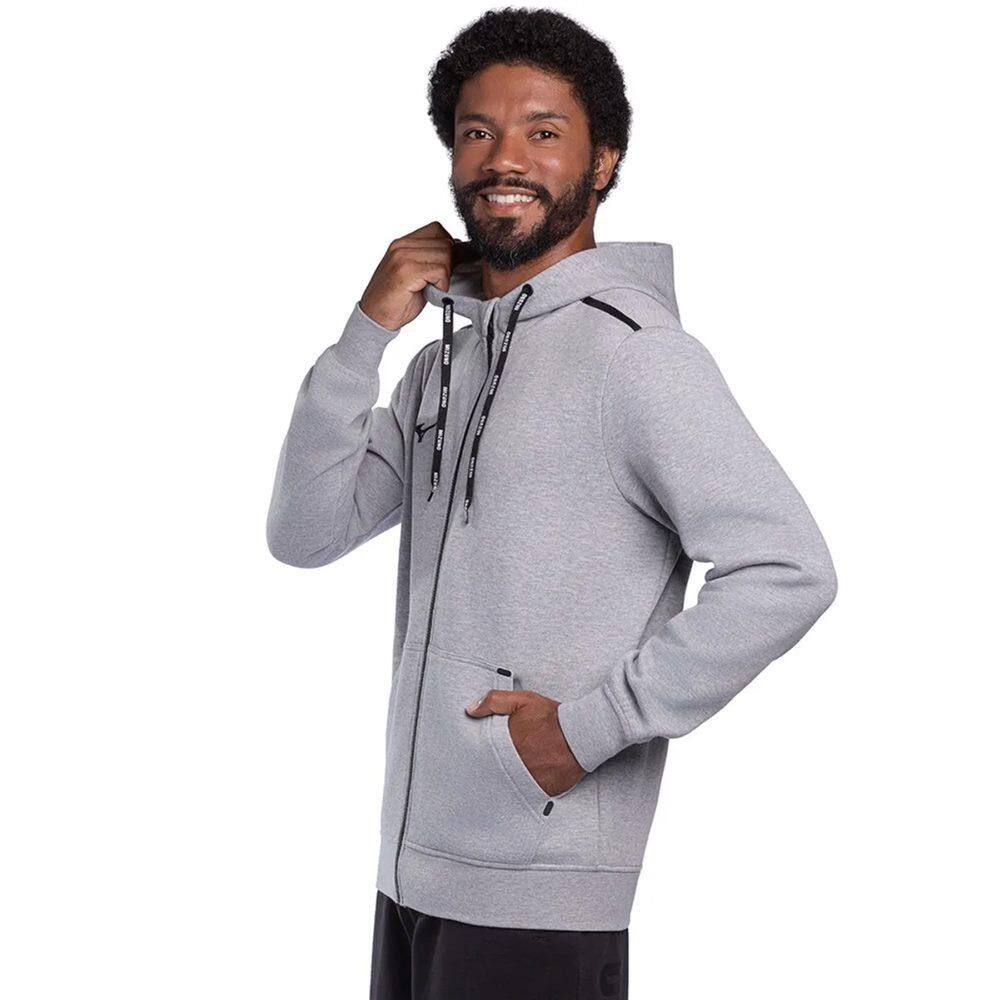 Moletom Masculino Mizuno Zíper Com Capuz MIFSSS5203 | Casas Bahia