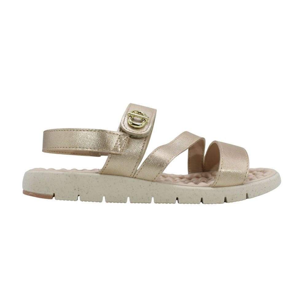 Sandália Feminina Modare 7162.223 Metalizado Dourado