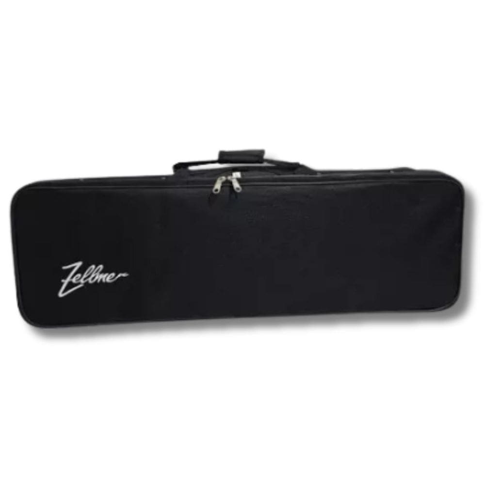 Estojo Semi Rígido Para Violino 4/4 Nylon Preto Zelmer