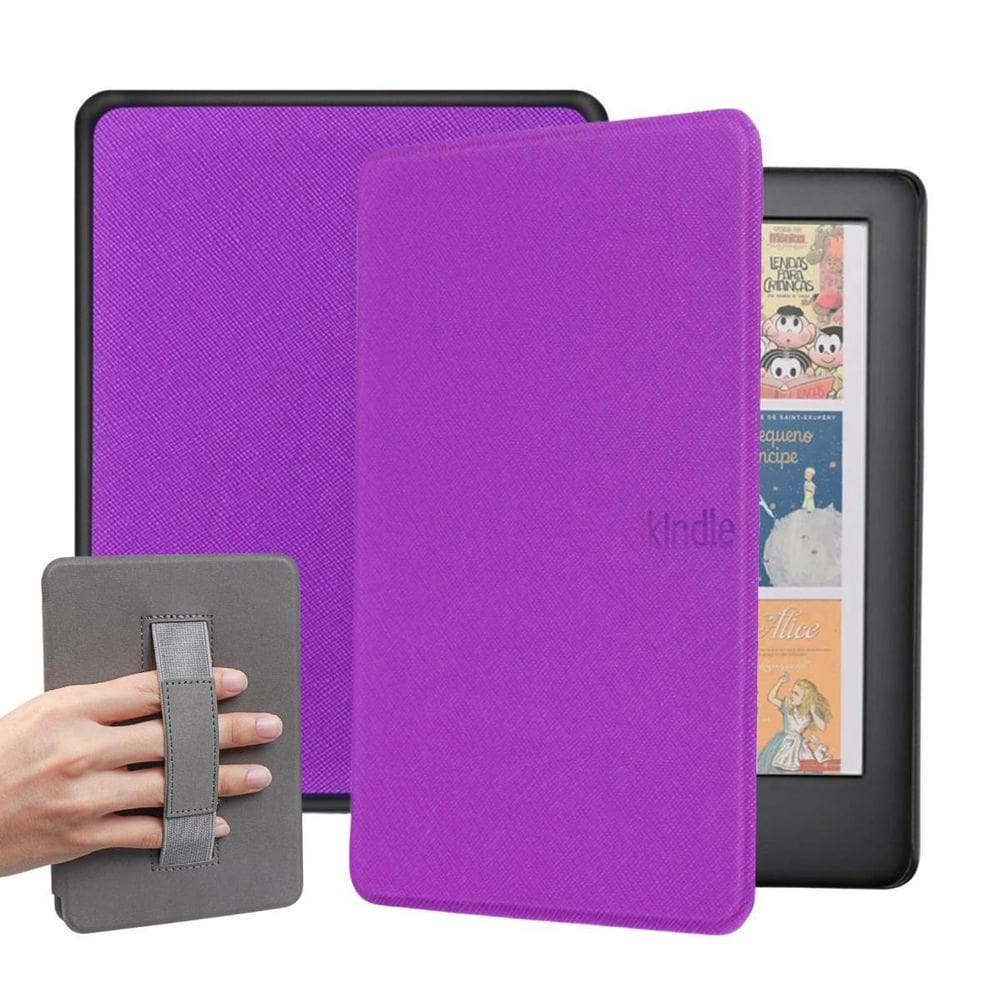 Capa Com Alça Couro Para Novo Kindle Colorsoft 1 Geração