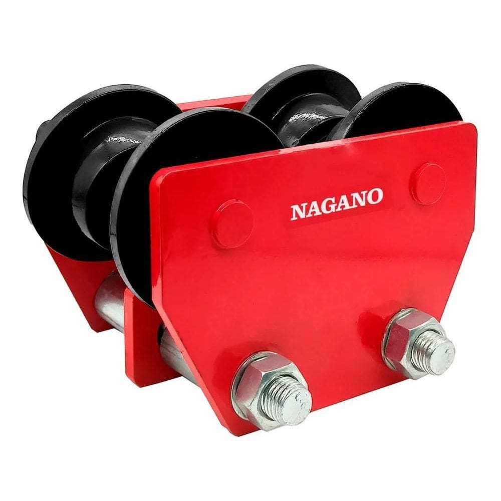 3X Carro Trolley Manual Capacidade 2 Toneladas