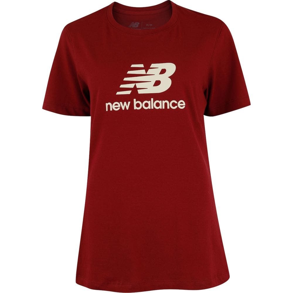 Camiseta Feminina New Balance Manga Curta Essentials
