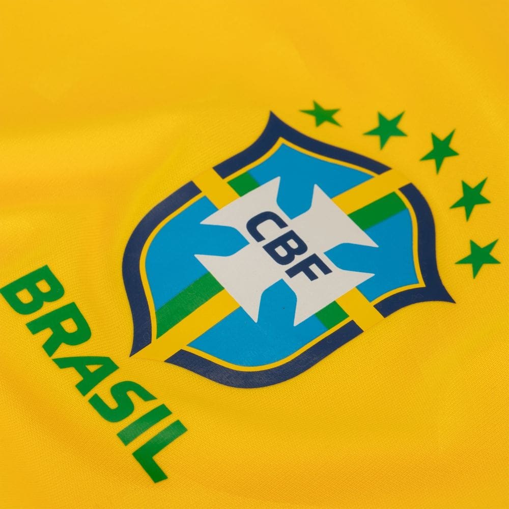 Camiseta do Brasil CBF Infantil Dry