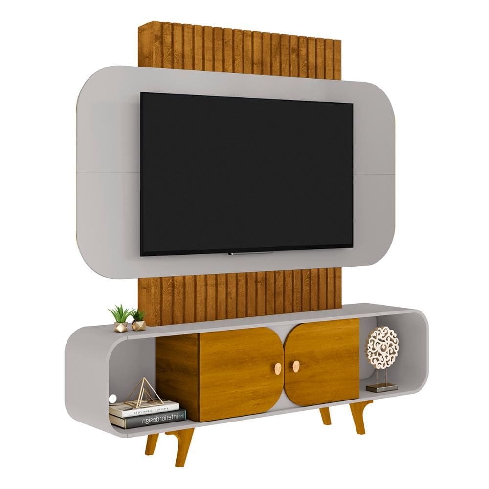 Home Estante Rack Embau Para TV até 75 Polegadas