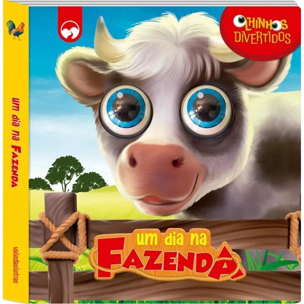 Olhinhos Divertidos - Ed. Vale - Um Dia Na Fazenda