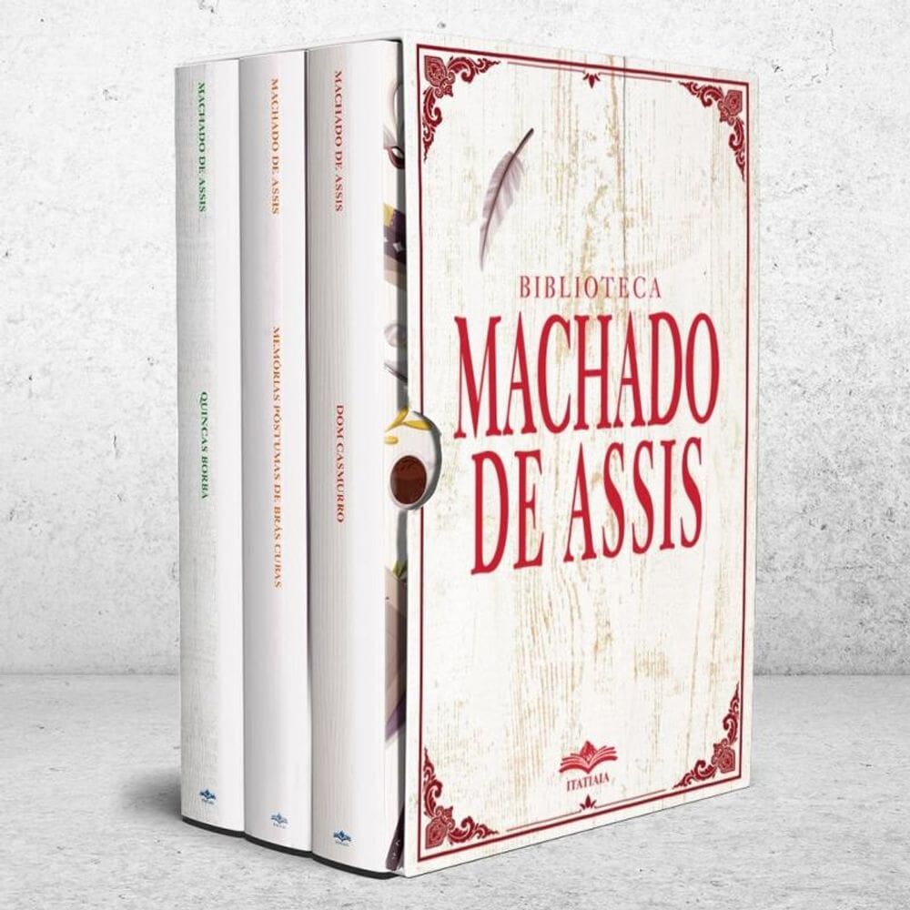 Biblioteca Machado de Assis Volume 01 - Box com 3 Livros