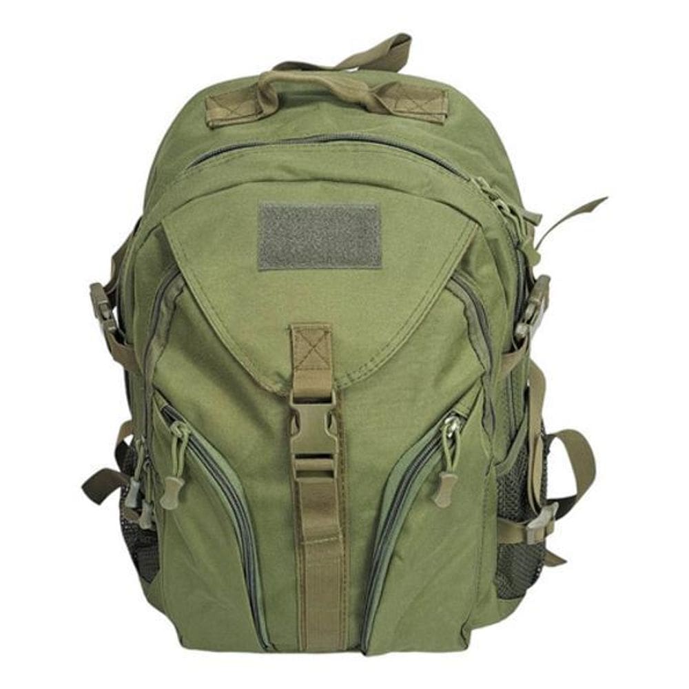 Bolsa Mochila Resistente Trava No Peito Cor Verde 40L Viajem