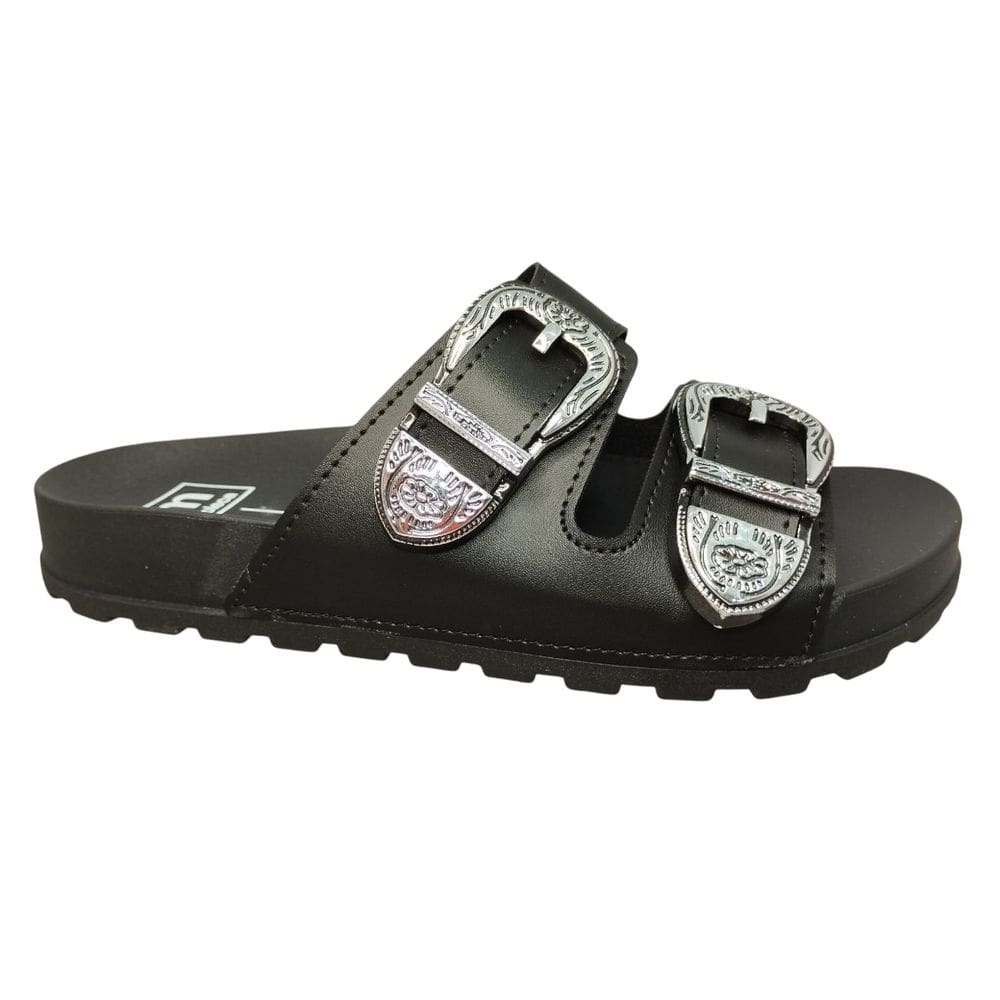 Chinelo Feminino Moleca Fivela Napa Papete 5436.402