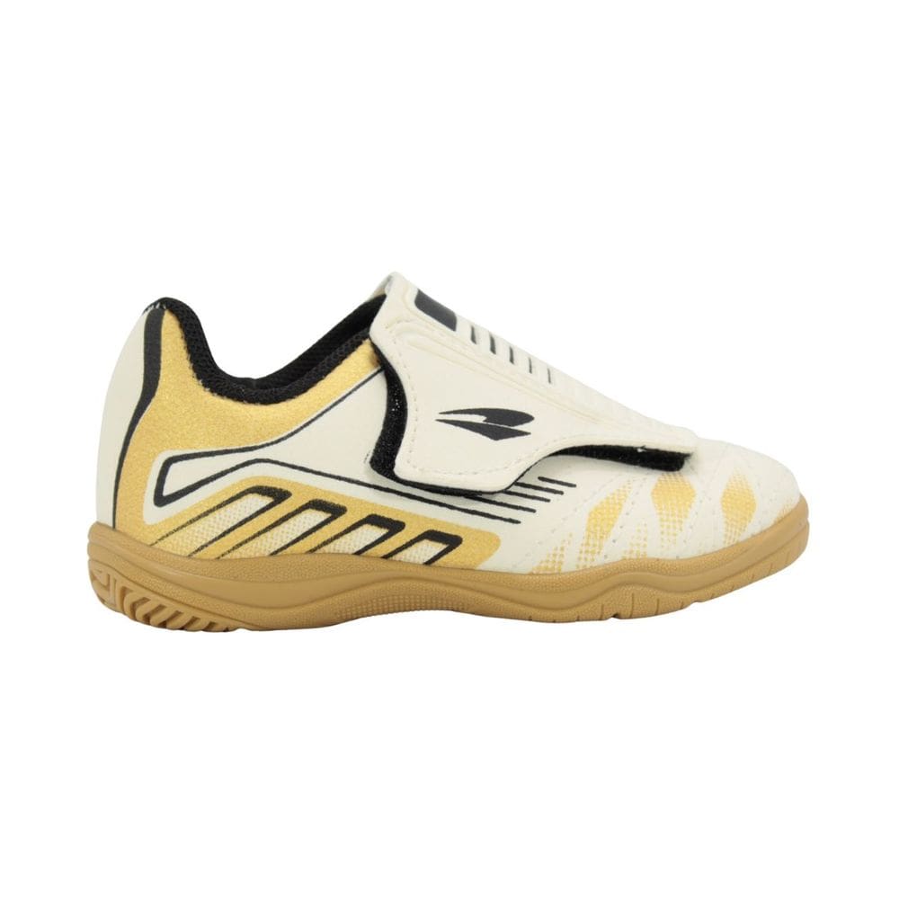 Tênis Futsal Indoor bb Dray 5502 Creme