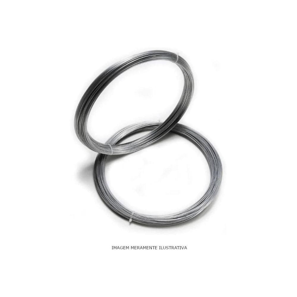 Arame Galvanizado Fio 14 (2,10mm) Rolo De 1kg (38m) Gerdau