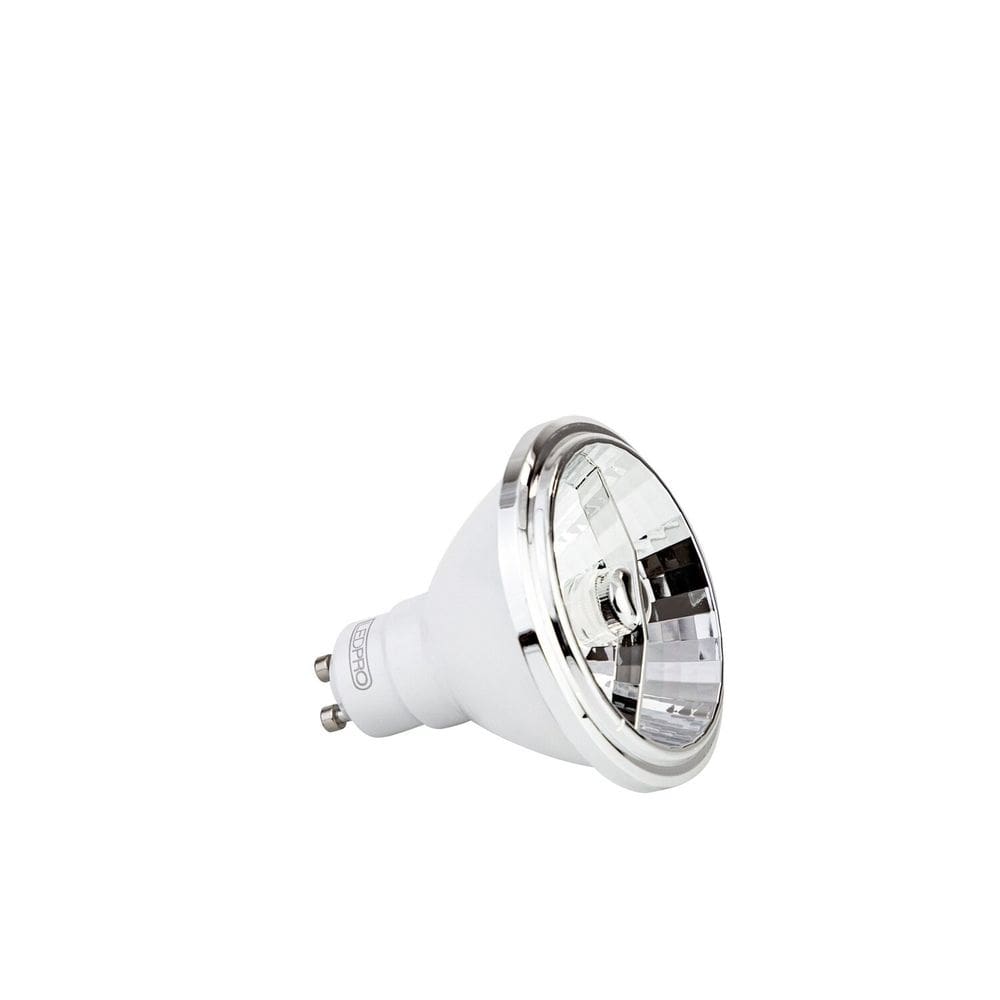 Lampada Ar70 Gu10 4,8w 300lm 2700k >80 12° Bivolt Dimerizavel Ledpro Branco