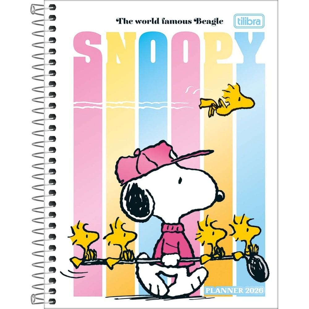 Agenda Planner Snoopy 2026 Tilibra