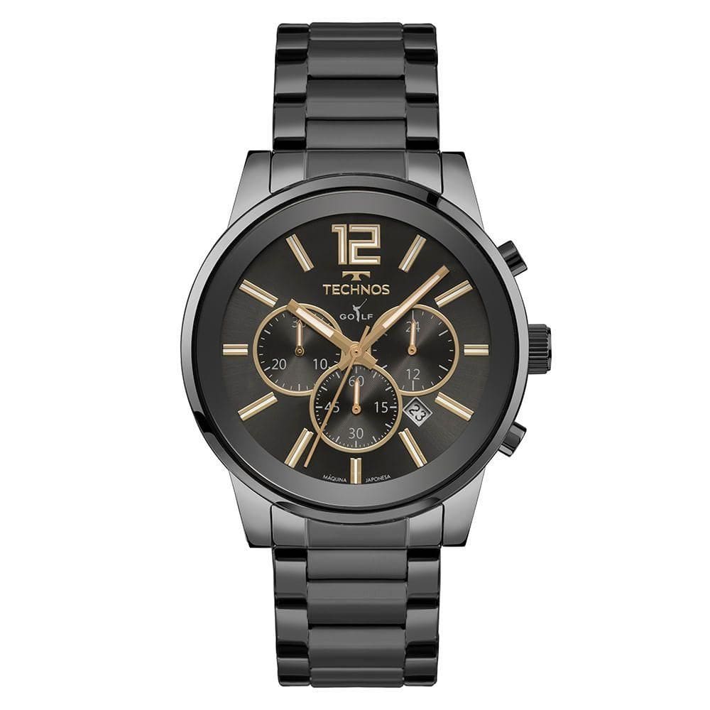 Relógio Technos Masculino Golf Grafite - Js25bce-1f Js25bce-1f