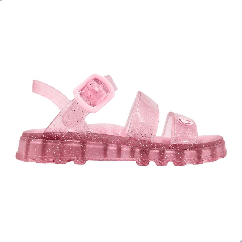 Sandália Infantil Grendene Kids Barbie Sorvete Rosa Glitter