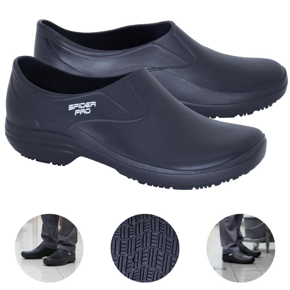 Sapato Antiderrapante Profissional Spider Pro Enfermagem Hospitalar Limpeza Monseg