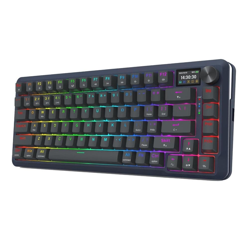 Teclado Gamer Redragon Flekact Pro K708-RGB-PRO RGB Linear