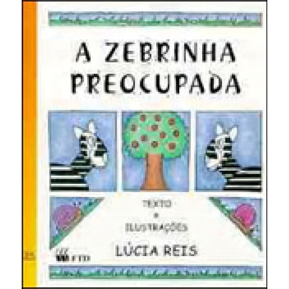 a Zebrinha Preocupada (Arca De Noe)