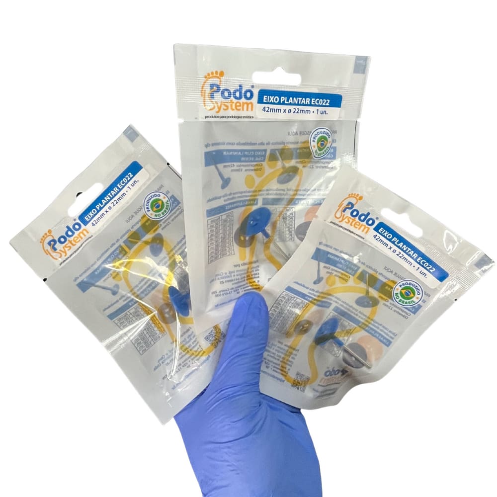 Mandril Plantar PodoSystem – Kit com 3 Unidades